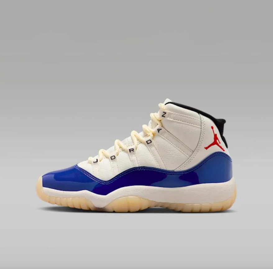 Jordan Retro 11 White/Navy Sneakers (Size 7 Boys') SKU IH2364-400